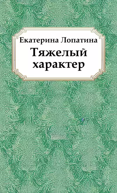 Лопатина Екатерина – Тяжелый характер