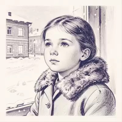 Верейская Елена – Белая шубка